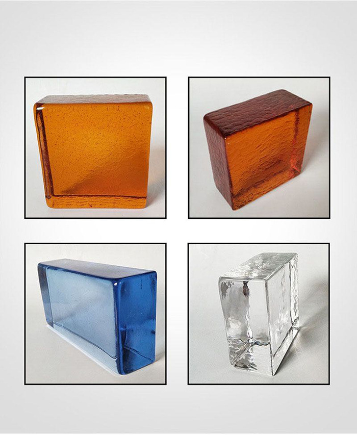 bloques de vidrio sólido por de los países de habla hispana