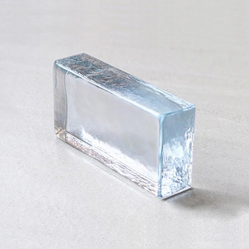 Solid glass briks for house interior wall decor design