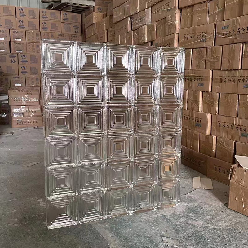 thicker strong window patterns square glass blocks for modern exterior ...