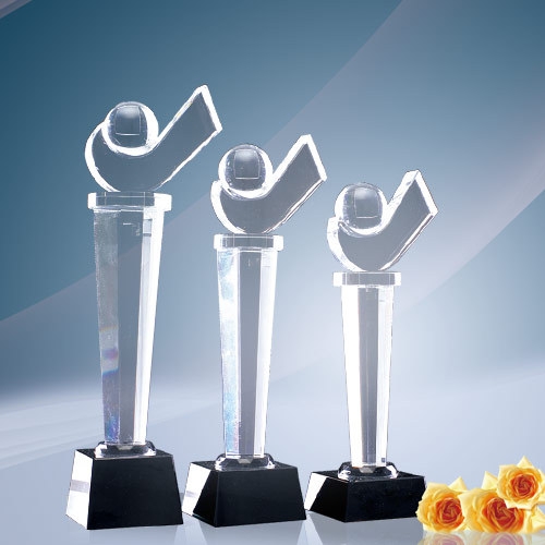 Custom design Unique Glass Ball Award