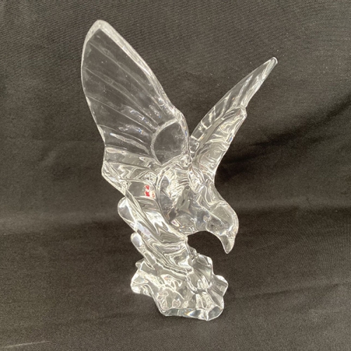 high transparency casting glass eagle figurines