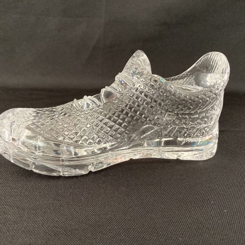Custom Made Optical Crystal 3D Sneakers Model