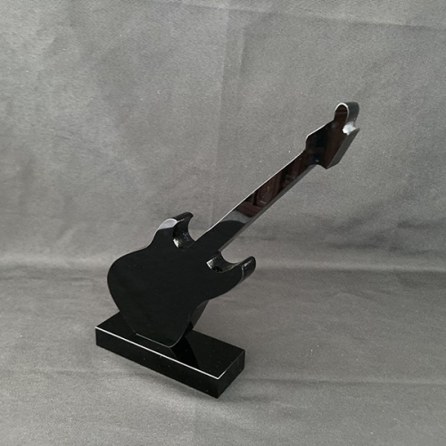 Bespoke Black Crystal Guitar musical instruments Model