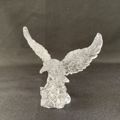 American freedom spirit solid Glass Flying Eagle Sculptures