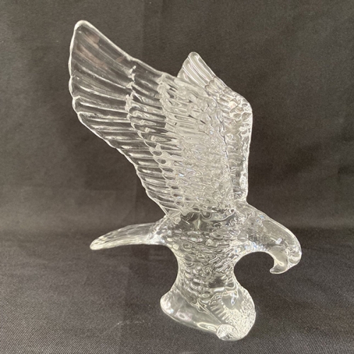 luxury flying eagle art glass sculpture