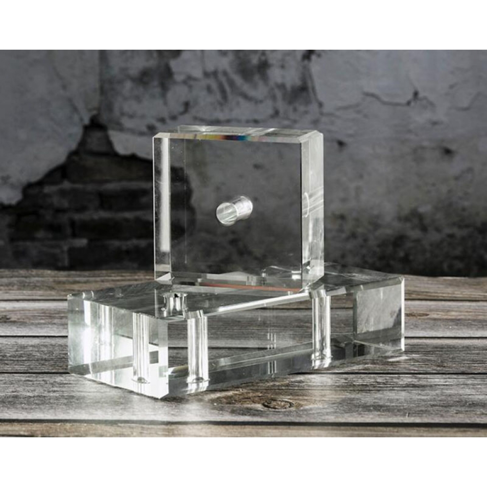 High quality Solid optical Glass Blocks For Bar Countertops