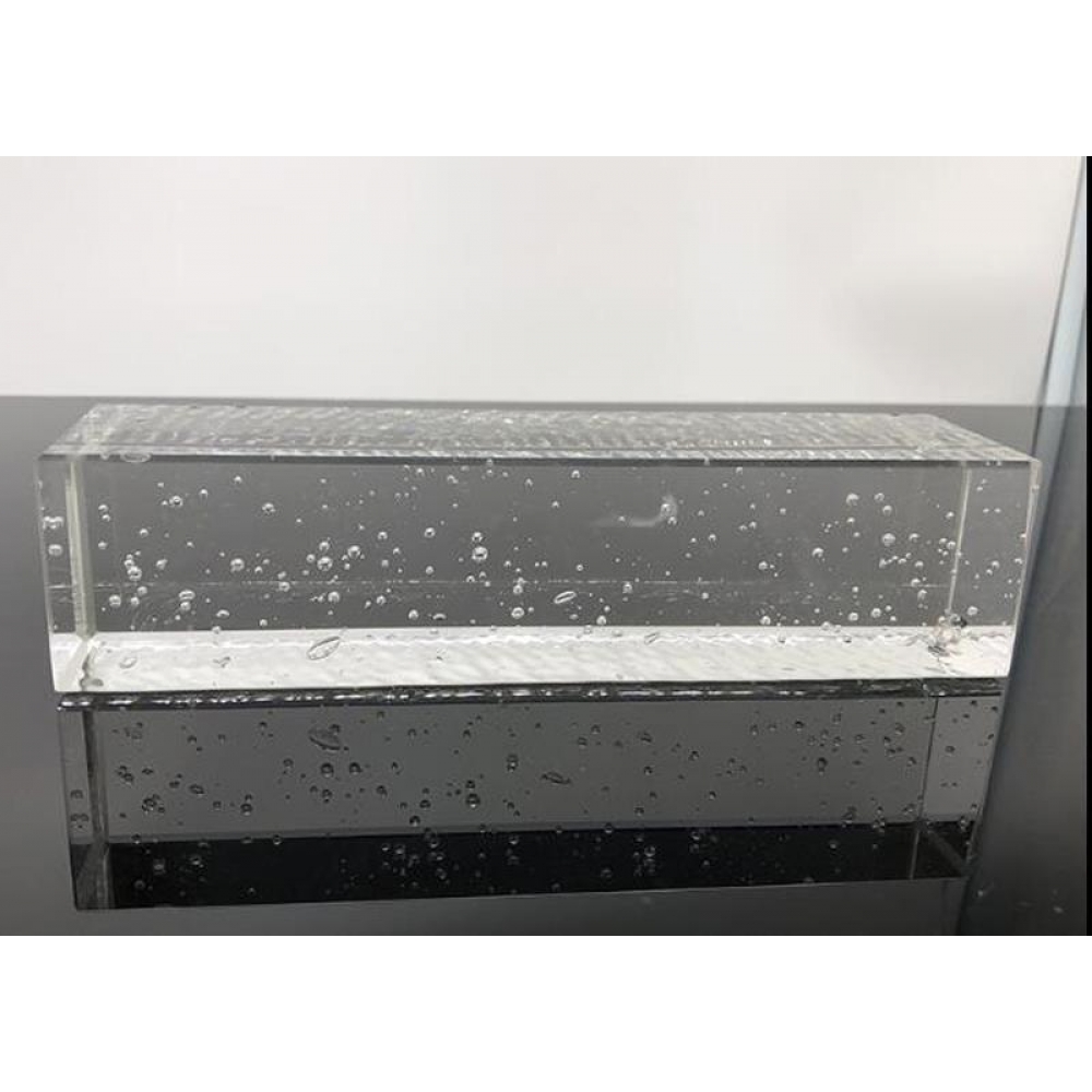 Optical Solid Glass Bubble Bricks for romantic water droplets walls windows