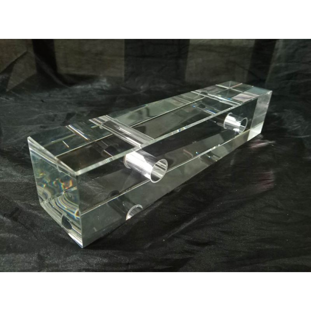 Luxury Facade Glass Bricks For World Famous Brands Flagship Retails Stores