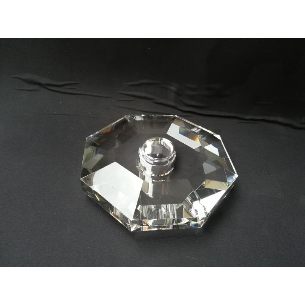 hospitality lighting projects luxury octagonal glass lampshade