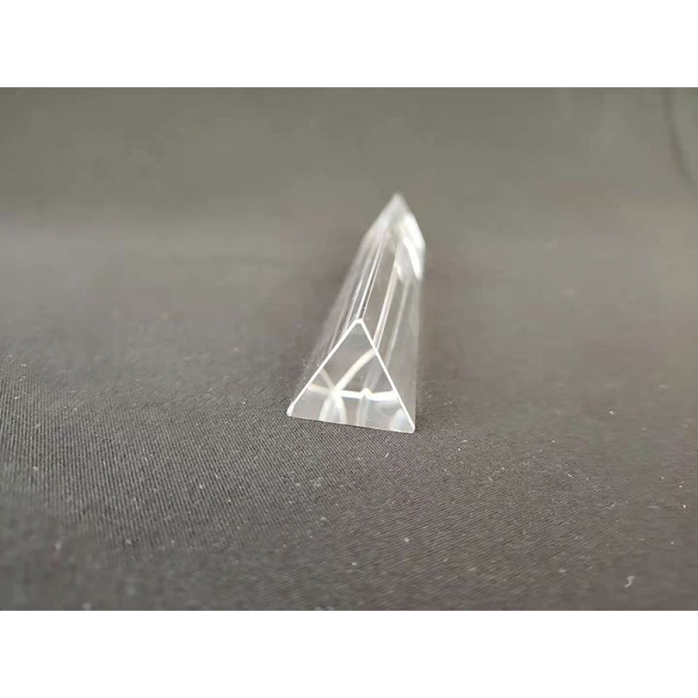 Triangular Glass Prisms Luxury Crystal Lighting Elements
