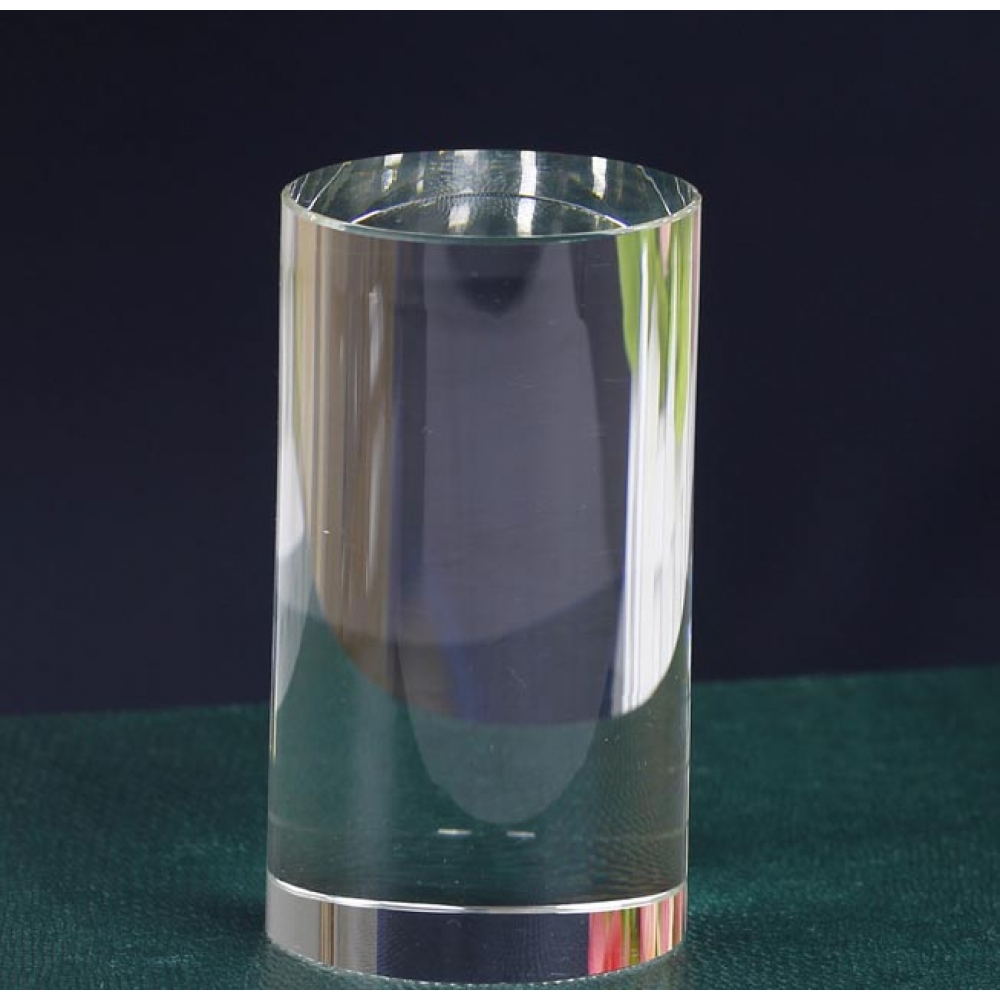 K9 blank cylinder crystals glass laser block