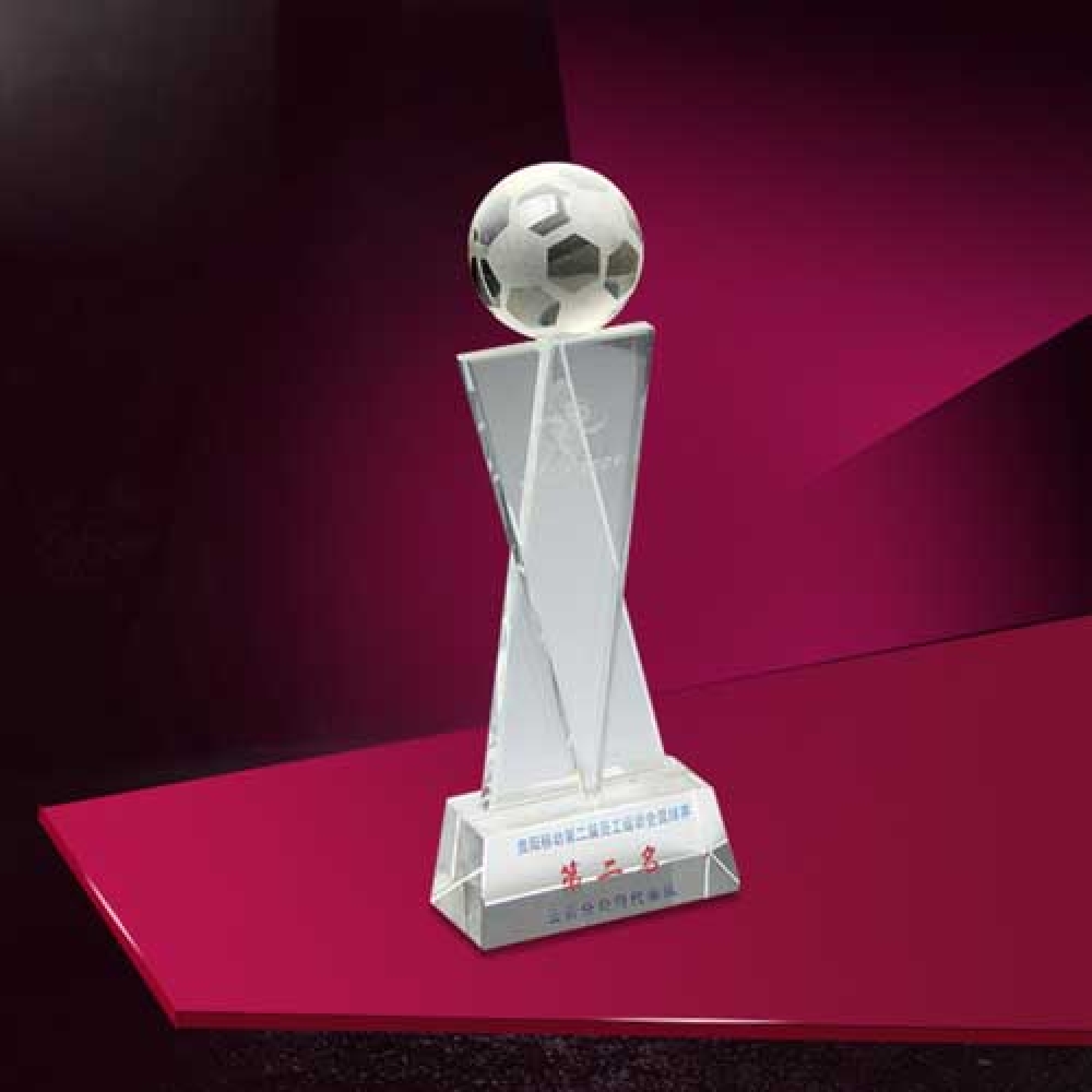 cheap Glass Football Award for different football league matches