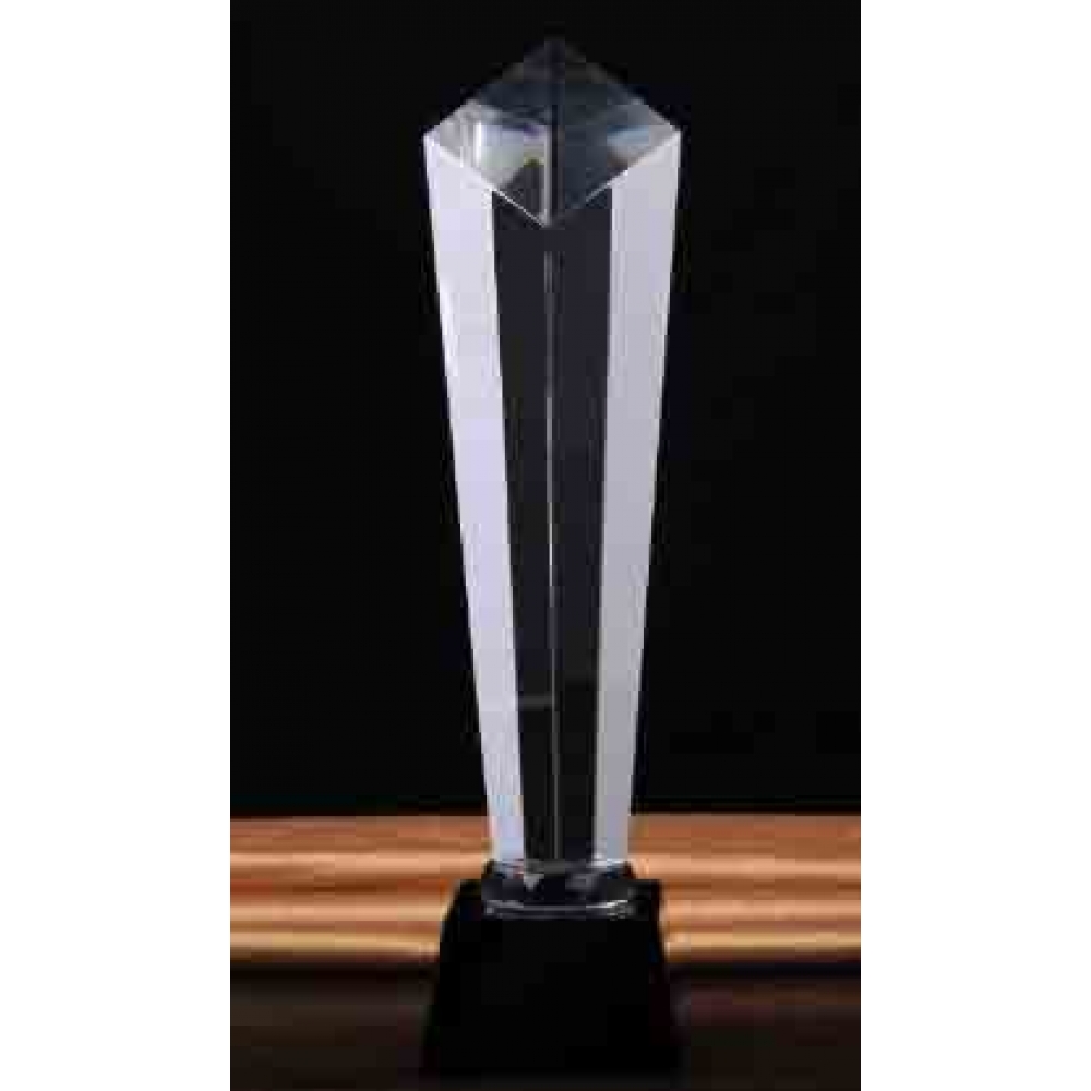 optical crystal diamond pillar awards