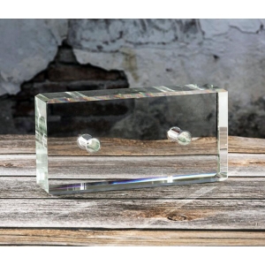 High quality Solid optical Glass Blocks For Bar Countertops