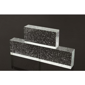 Optical Solid Glass Bubble Bricks for romantic water droplets walls windows