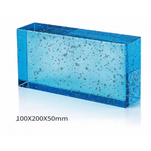 Decorative Architecture Colored Satin Glass Blocks