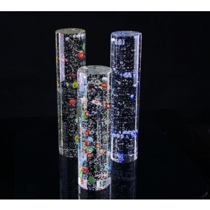 large solid glass pillars for modern architectures interior exterior decoration