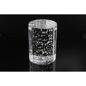 decorative bubble glass pillar modern building materials