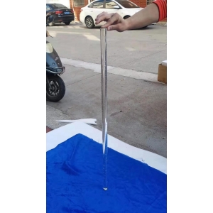 decorative glass rods with bubble inside modern glass building materials