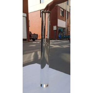strong glass pillars load-bearing crystal columns design ideas