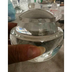 architectural convex glass lens optical crystal glass ball finials