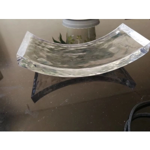 custom design architectural curved glass bricks cast glass blocks
