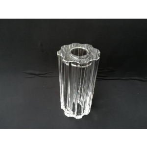 luxury unique design crystal glass cylinder lampshade
