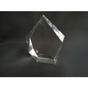 3D crystal prestige Iceberg shaped solid glass cube