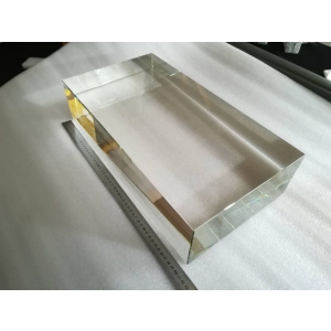 Big Size K9 Blank Crystal Slab thick glass slab modern interior building materials