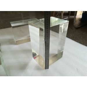 300x200x150mm High Quality K9 thick Glass Slab for big photo 3D laser engraved