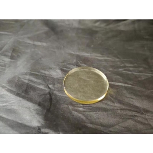 cheap small circular Glass Coin For cartoon figures Sandblasted or Laser Engraved