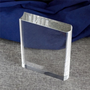 Blank Crystal Book Trophy Awards for 3D laser engraving