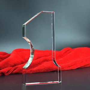 high quality number one crystal recognition awards