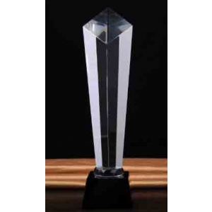 optical crystal diamond pillar awards