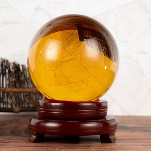 5cm to 210cm decorative large solid glass balls with different colors and different diameters