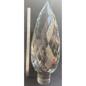 high quality art glass Pinnacle jewelry sculpture for luxury home interior decoration