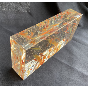 contemporary colorful solid glass bubble blocks for interior and exterior design