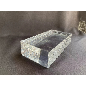European Quality Flat Surface Glass Bricks Crystal Blocks