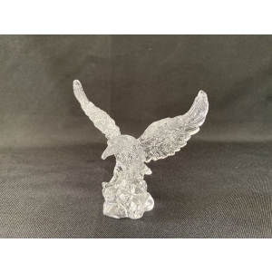 American freedom spirit solid Glass Flying Eagle Sculptures