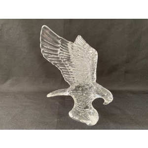 luxury flying eagle art glass sculpture
