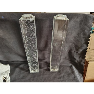 decorative Matt glass solid cylinder modern crystal lighting components